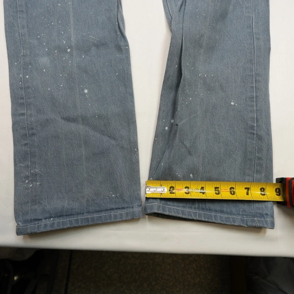 Levi's 501 Jeans Mens 38x32 (36X29) Straight Leg Button‎ Fly Classic Denim Pants